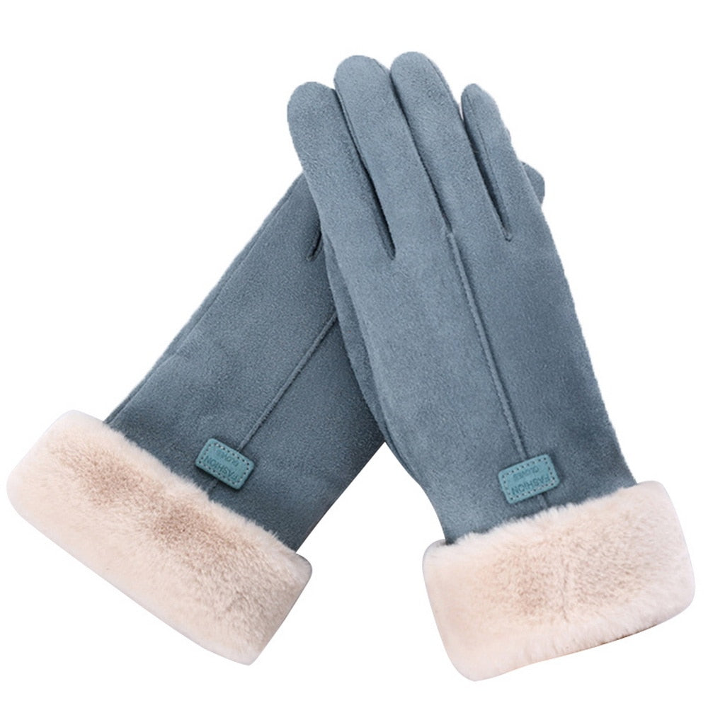 5pcs Eiskratzer mit Handschuh Schnee Frostentferner warmes Fleece